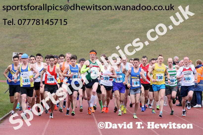 Senior mens Northern 12 Stage Road Relay, Sunderland. Photo: David T. Hewitson/Sports for All Pics